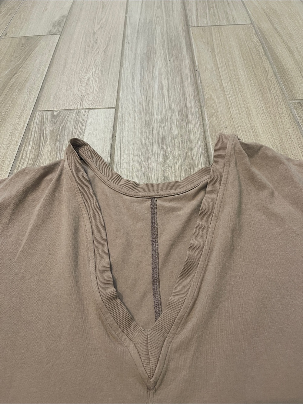 NWT Free People FP Movement Hot Shot Tee Romper Mocha Latte Sz S - Picture 10 of 16